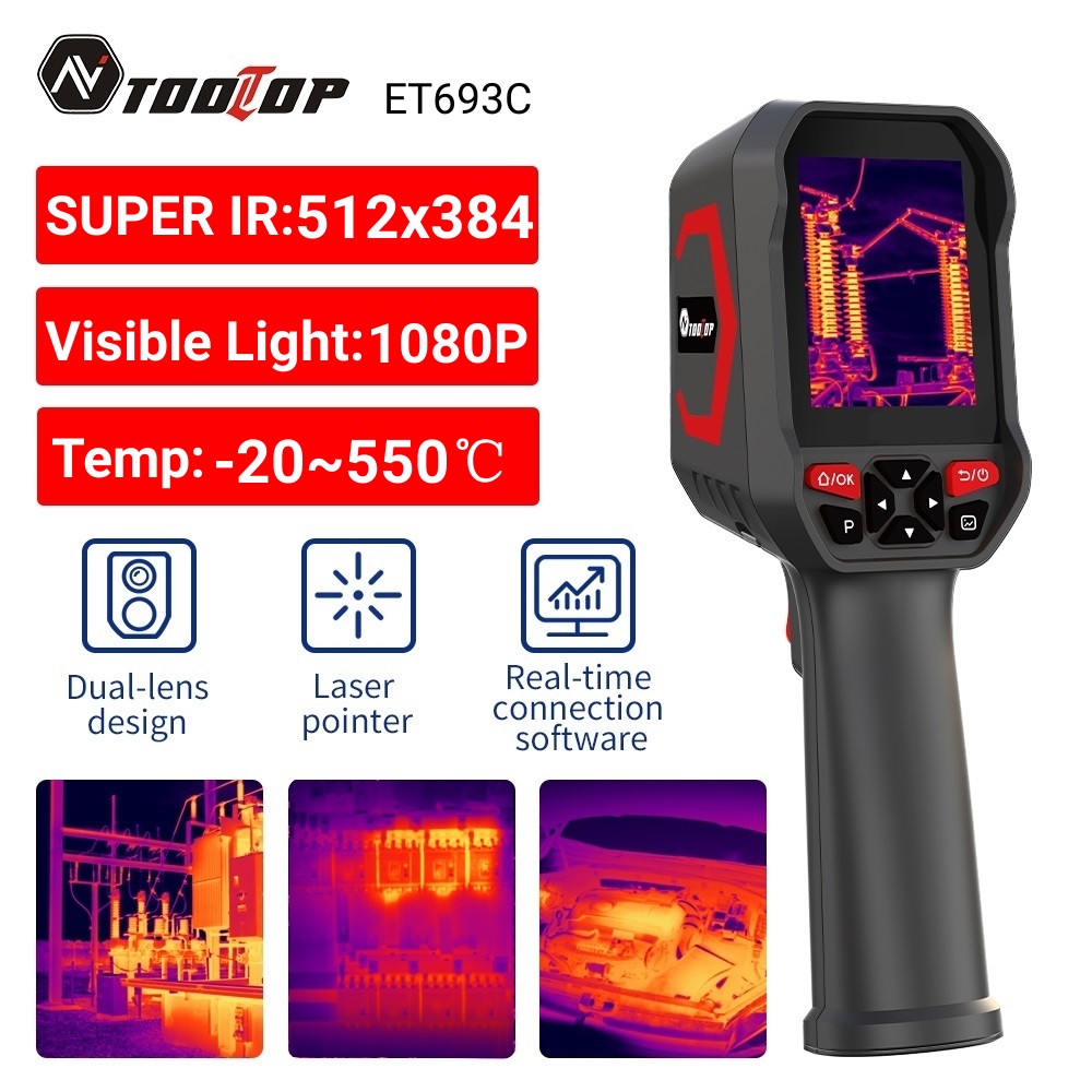 Nf 521 Thermal Imaging Camera - Caméra thermique TOOLTOP ET693C Super IR