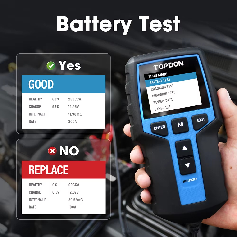 Analyseur de batterie numériqu - Topdon Tc001 Thermal Camera avis et prix